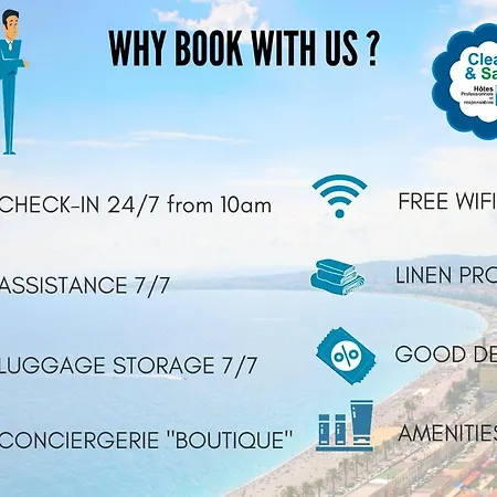 Apartmán Nestor&jeeves - Lilas Buffa - - Close Sea - Floor